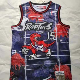 Carter mesh quick-dry retro basketball jersey（5 styles)-1950  