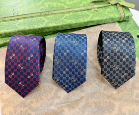 Gucci Horsebit Jacquard Silk Business Tie-6555  